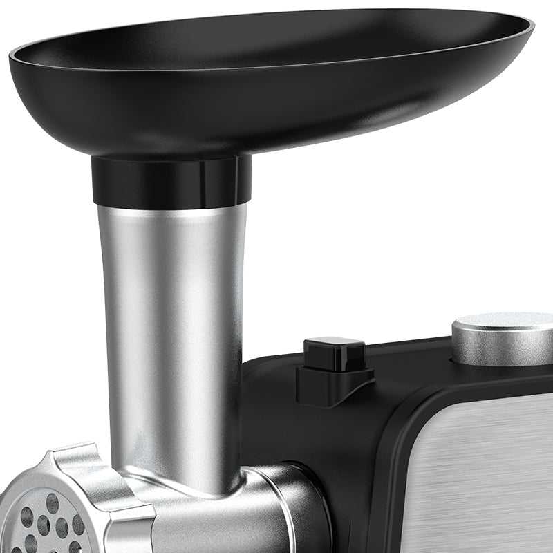 Masina de Tocat Carne HALEY 2000W, Otel Inoxidabil, Cutter cu Torsiune Mare, Usor de Curatat, Port Mare pentru Alimentare