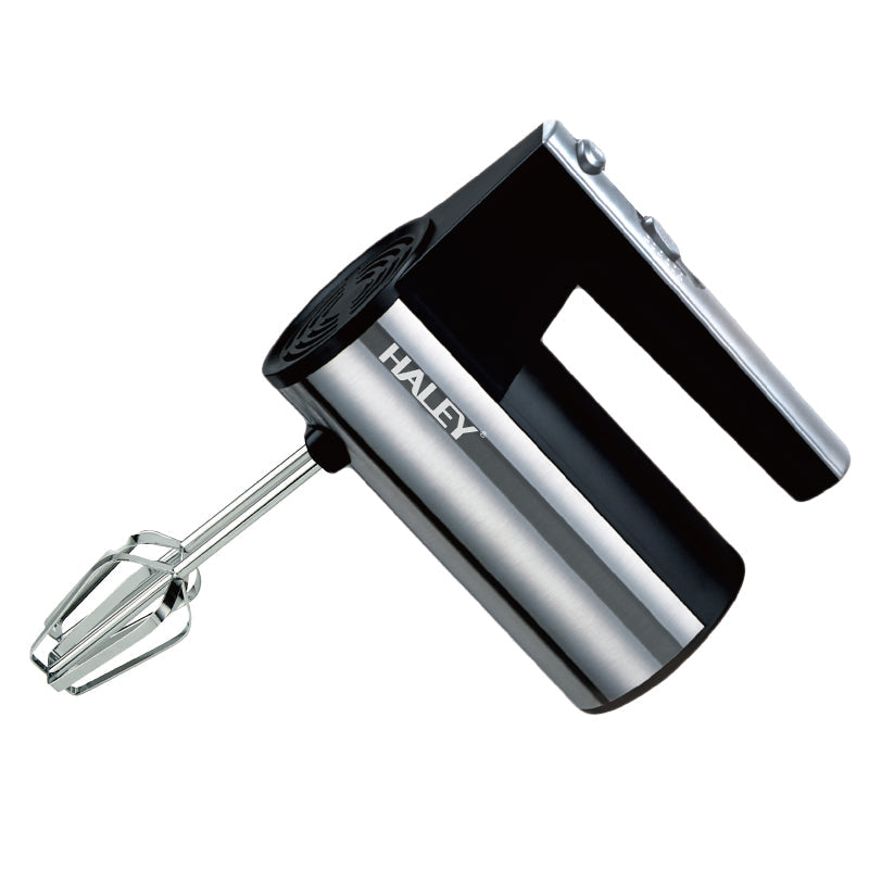 Mixer de Mana din Inox HALEY 500W – 5 viteze, silentios, motor puternic, accesorii incluse