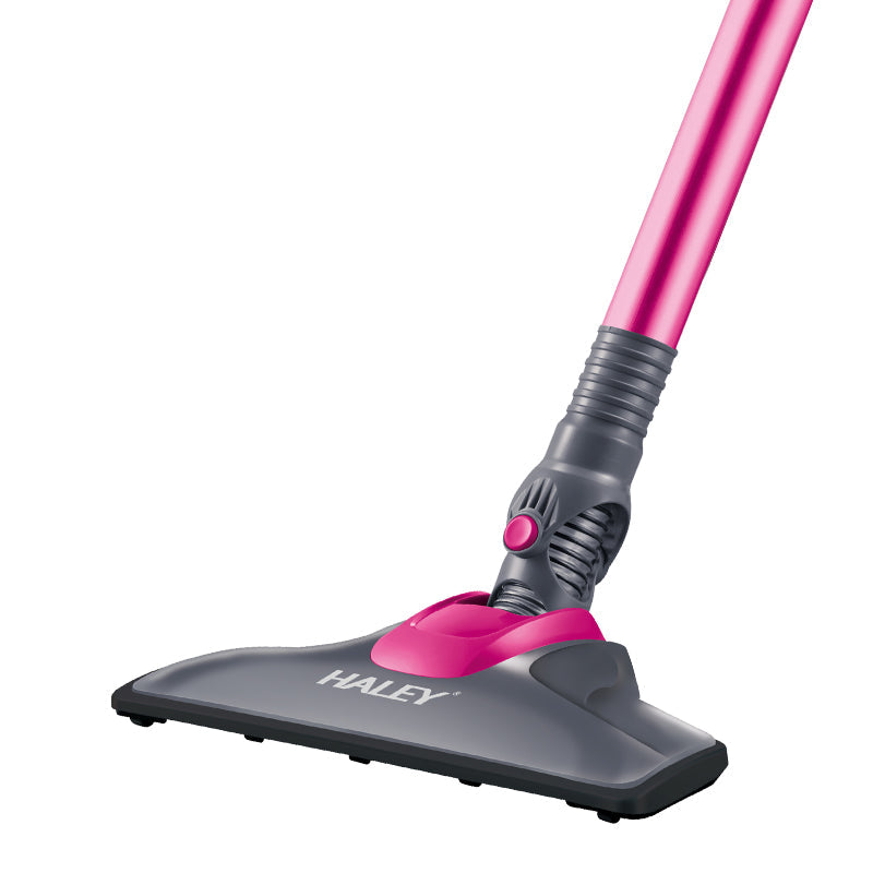 Aspirator HALEY cu bat , Aspirator pentru Covoare, de UZ Casnic, Compact, Puternic si Usor de Utilizat, Roz