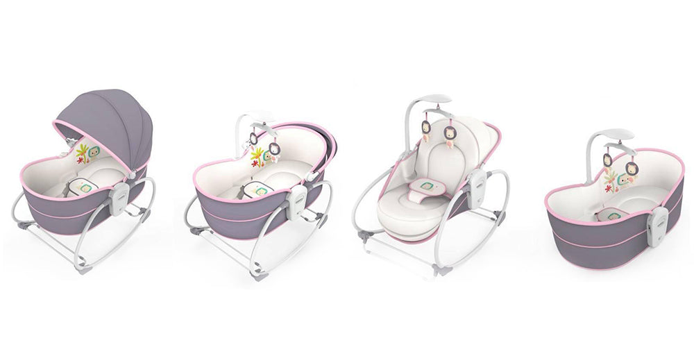 Balansoar 5 in 1 Mastela  pentru bebelusi, roz