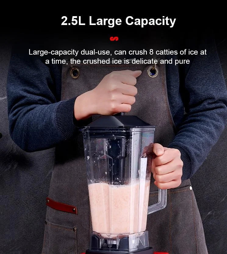 Mixer Multifunctional HALEY HY-2715, 5500W, 2.5L, 2 Viteze, Functie Pulse, Curatare Automata, 2 in 1