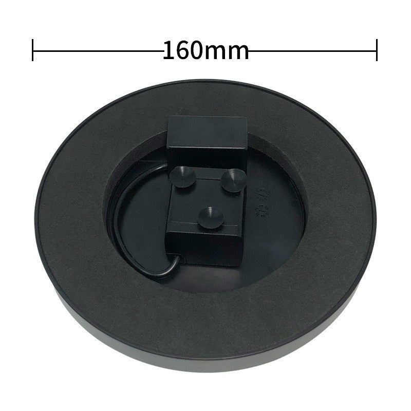 Fantana Arteziana pentru Gradina, Kaveny, Solara, Automata, Rotunda, 3 Moduri de Pulverizare, Negru, 16 cm