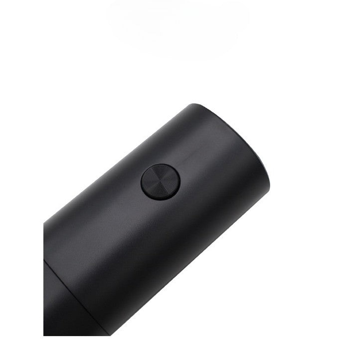 Rasnita Electrica pentru Cafea si Condimente, Kaveny, Cutit de Macinare din Otel Inoxidabil, Incarcare cu Baterii, Optiuni Diferite de Macinare, Usor de Manevrat, 18x5.5cm, Negru