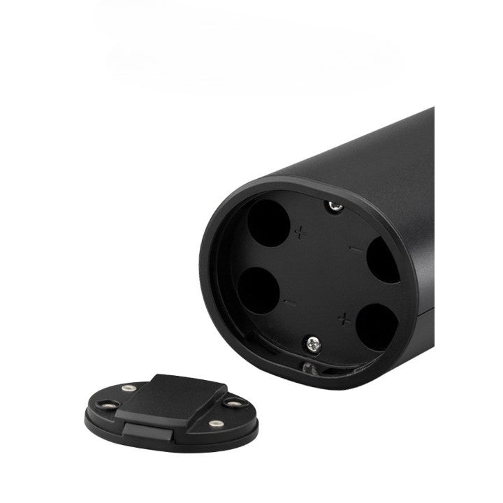 Rasnita Electrica pentru Cafea si Condimente, Kaveny, Cutit de Macinare din Otel Inoxidabil, Incarcare cu Baterii, Optiuni Diferite de Macinare, Usor de Manevrat, 18x5.5cm, Negru