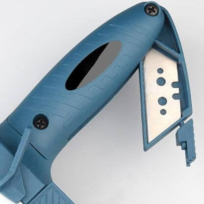 Instrument Manual pentru Bricolaj, Kadeny, Ruleta Incorporata, Taiere Gips si Carton, 23x7 cm, Albastru