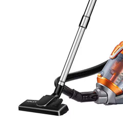 Aspirator portabil HALEY, cu aspiratie mare, 4 litri, 3000W, cu saci, Portocaliu/Gri