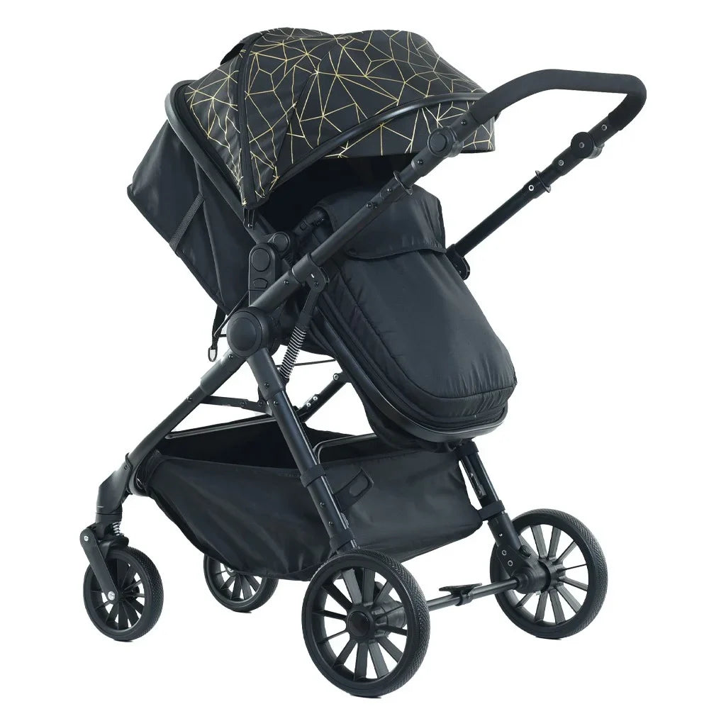 Carucior 3 in 1 KIDOO – auto i-Size, landou, scaun sport si scoica auto. Suspensii, pliere rapida, copertina extensibila, centura 5 puncte. Ideal 0–36 luni. Sistem complet pentru parinti.