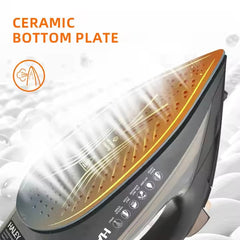 Fier de Calcat Electric HALEY 2200W, Mic Portabil de Inalta Calitate, cu Abur, Puternic pentru Hoteluri