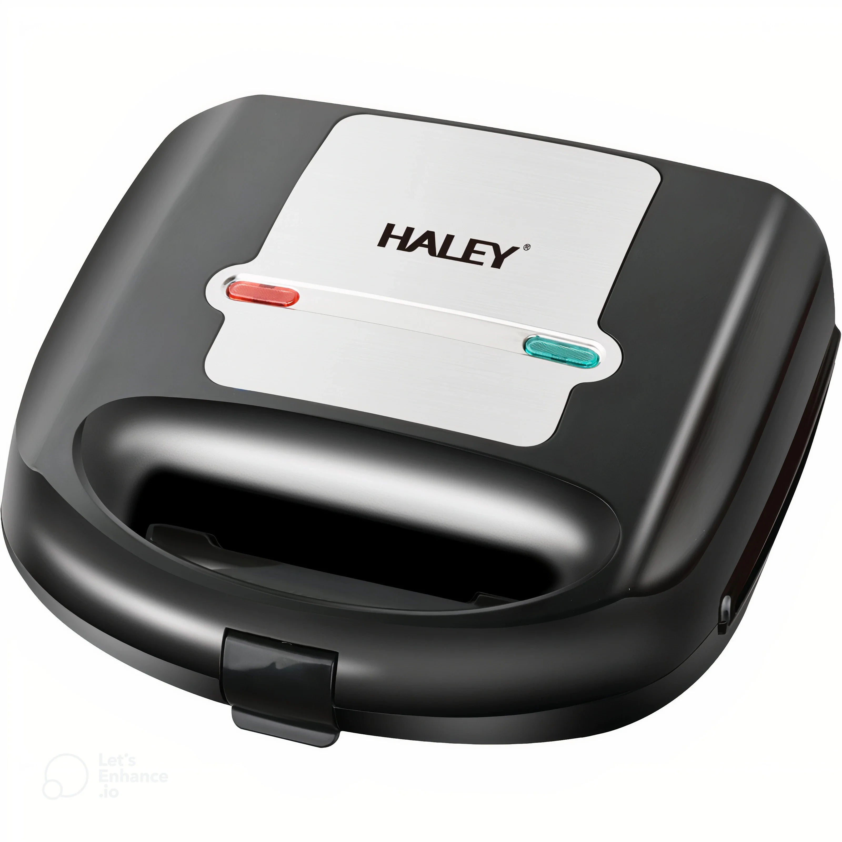 Sandwich Maker HALEY HY-1037, 750W, 6 in 1, Placi Detasabile, Indicator de Temperatura, Design Compact