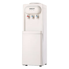 Dozator de Apa HALEY cu Compresor, Apa Calda si Rece, 550W/95W, Inox, Protectie Copii, Alb