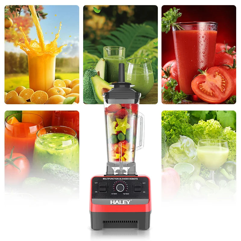 Mixer Multifunctional HALEY HY-2715, 5500W, 2.5L, 2 Viteze, Functie Pulse, Curatare Automata, 2 in 1