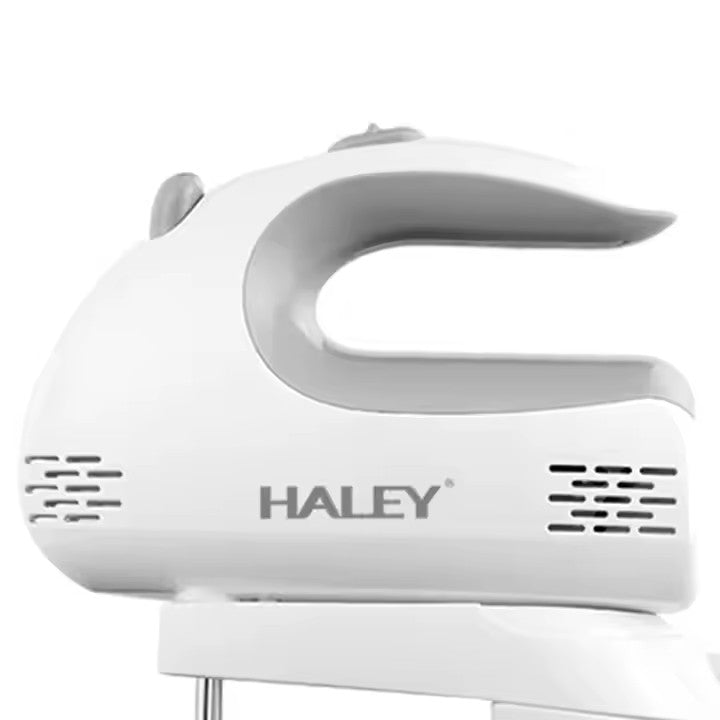 Mixer de Inalta Performanta HALEY, 500W, Bol Generos din Inox de 3L, 5 Trepte de Viteza, Alb si Inox