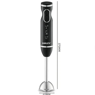 Blender portabil profesional din inox, 400W, cu 2 viteze si functie de zdrobire totala – Design exclusivist HALEY HY-1119