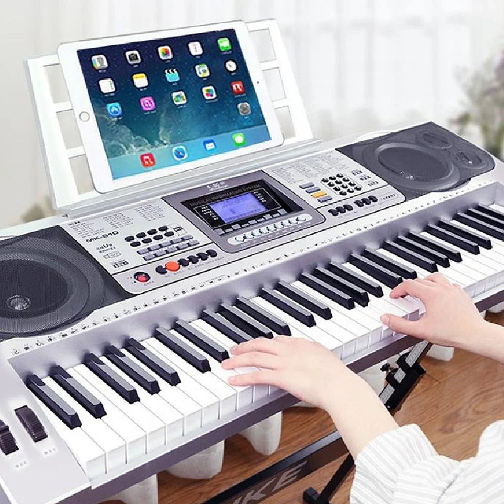 Orga Electronica MK-810 cu 61 de Clape, Afisaj LCD si Functie USB