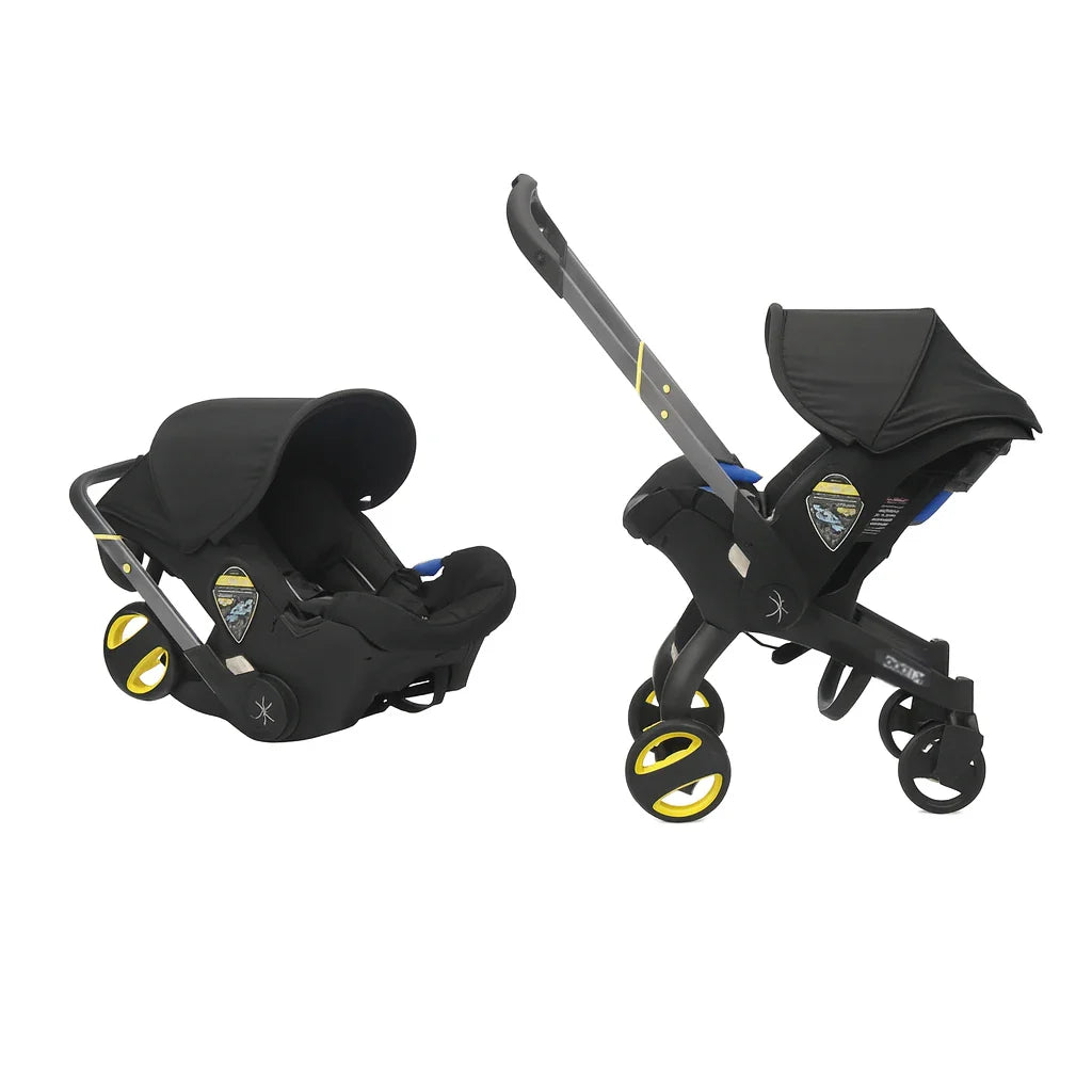Caruciorul 2 in 1 KIDOO pentru Nou-Nascuti– scaun auto & carucior, sigur, ergonomic, elegant, perfect pentru bebelusi 0-18 luni, 0-13 kg