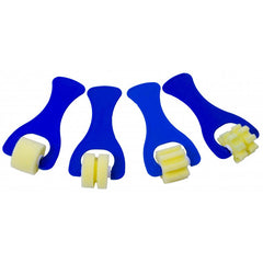 Trafalet burete diverse modele, ingust cu maner PVC, set 4 buc, Colorarte, HMS1006-1