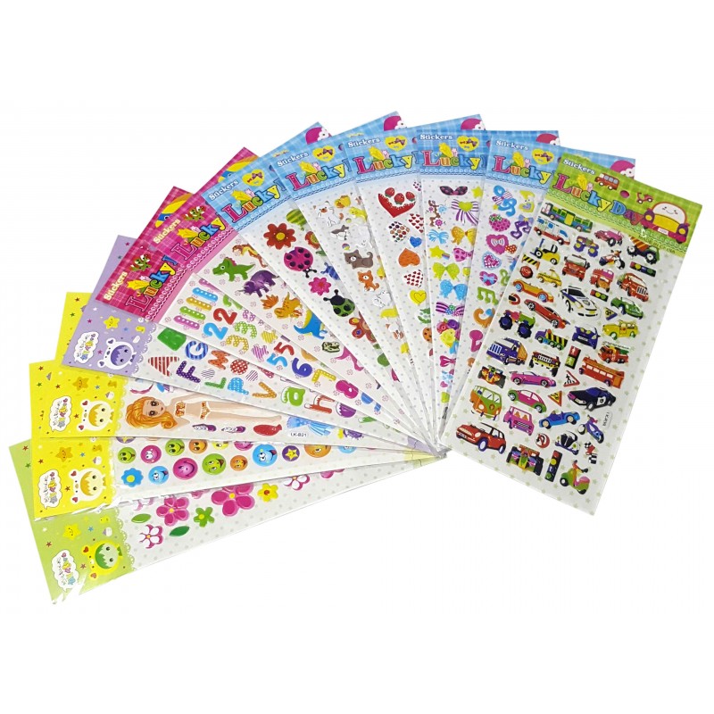 Abtibilduri, 10x20cm, diverse modele, CNX, 3218