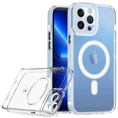 Husa de protectie, Kaveny, iPhone 11, Transparenta, Compatibila cu incarcarea wireless MagSafe, Transparenta