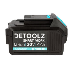 Acumulator Li-Ion, Detoolz, 20V, 4Ah