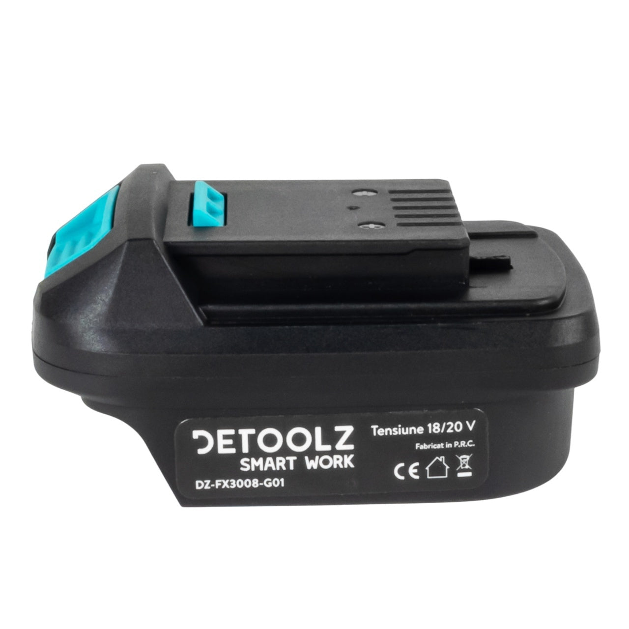 Adaptor Detoolz utilizare acumulator Micul Fermier (compatibil Makita LXT) - echipamente FlexiPower