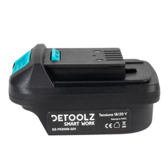 Adaptor Detoolz utilizare acumulator Micul Fermier (compatibil Makita LXT) - echipamente FlexiPower