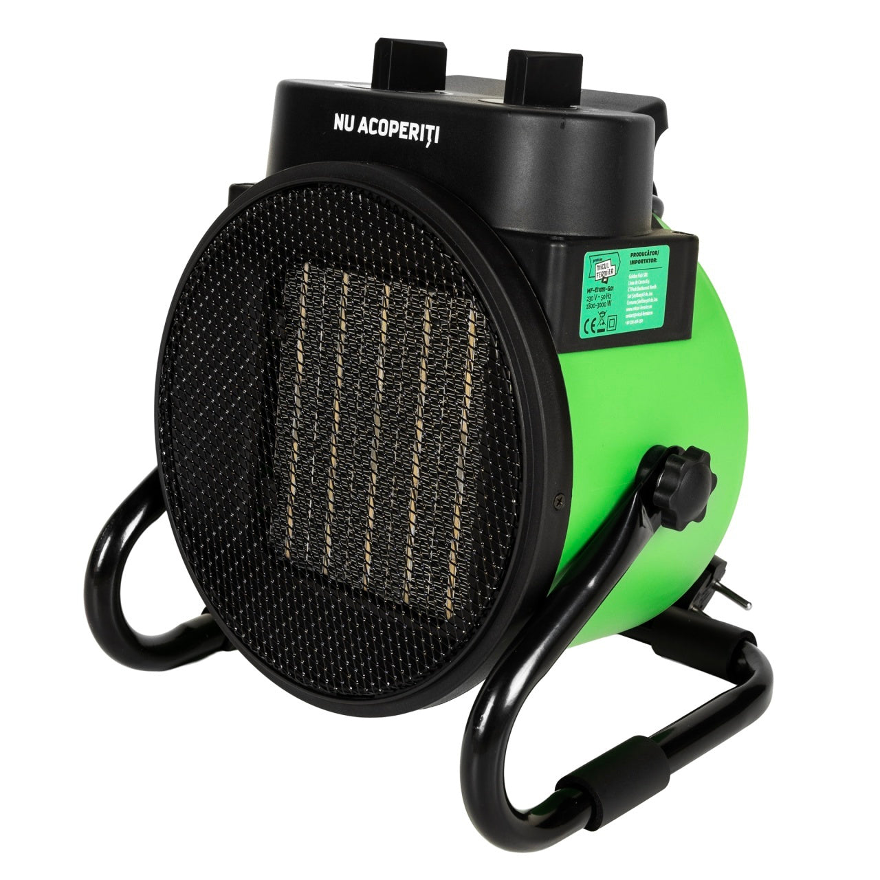 Aeroterma electrica Micul Fermier, 1800/3000W, element de incalzire ceramic