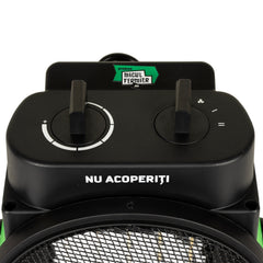 Aeroterma electrica Micul Fermier, 1800/3000W, element de incalzire ceramic