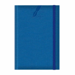 Agenda A5 nedatata Colere EJ-1505, 224 pagini, cu elastic, albastru royal