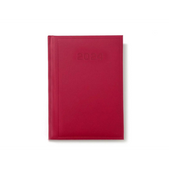 Agenda A6 datata ARHI, 192 pagini, coperta imitatie piele bordeaux