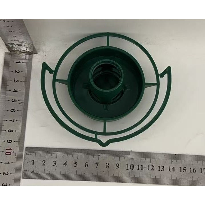 Suport Sticla pentru Hranit Pasari, Kadeny, din Plastic, de Gradina, Fara Sticla, 12.5 x 3.8 x 2 cm, Verde