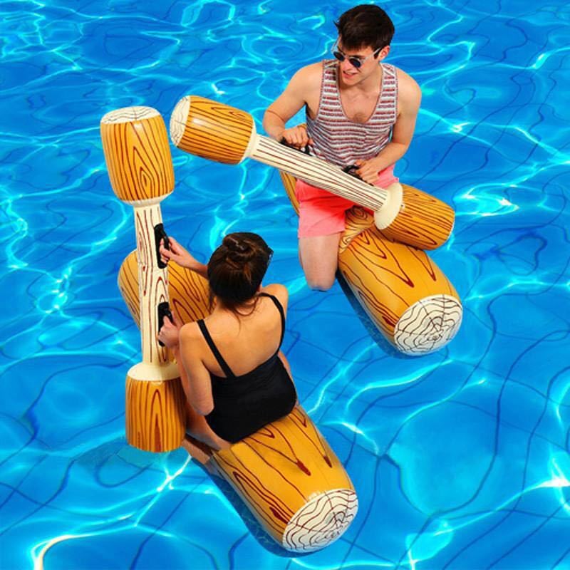 Colac de inot gonflabil sub forma de pluta + vasla gonflabila , Joc pentru piscina, Kaveny