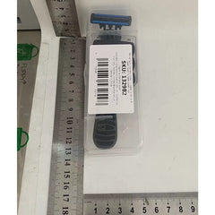 Aparat de Ras Manual, Kadeny, din Otel Inoxidabil, Suport Lama + 4 Capete de Schimb Incluse, Cutie pentru Lame, Negru