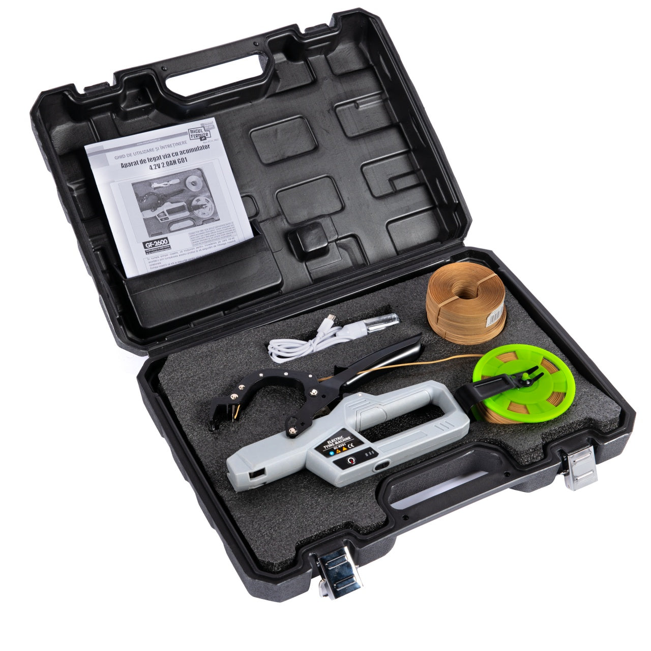 Aparat Micul Fermier pentru legat vie si legume, 4.2V, 2.0Ah