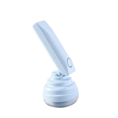 Aparat Pentru Curatat Scame, Par Si Praf, Kaveny, Trimmer pentru Diferite Tipuri De Material, Cu Lame Din Otel Inoxidabil, Maner Flexibil, Incarcare Prin USB, 13x8 cm, Albastru