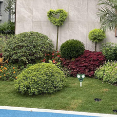 Aparat Solar LED cu Ultrasunete, Kadeny, Repelent pentru Animale Mari si Mici, Lumina Rosie si Alba, Anti Rozatoare, Anti Insecte, Frecventa 13.5KHZ-65 KHZ, Senzor PIR, 13 x 14.7 x 24.5 cm, Verde