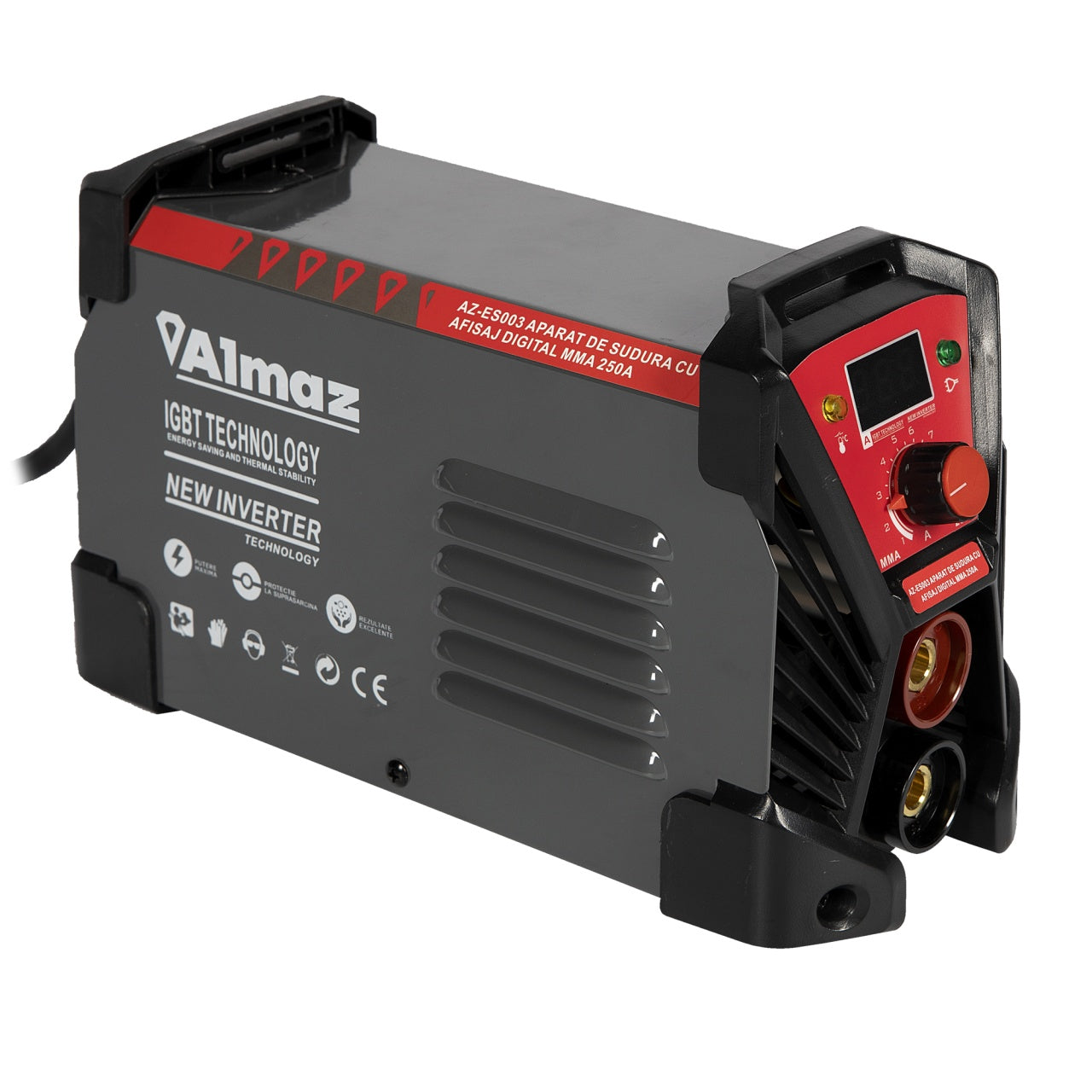 Aparat sudura Almaz, MMA, intensitate maxima 250A, afisaj digital, energy-saver