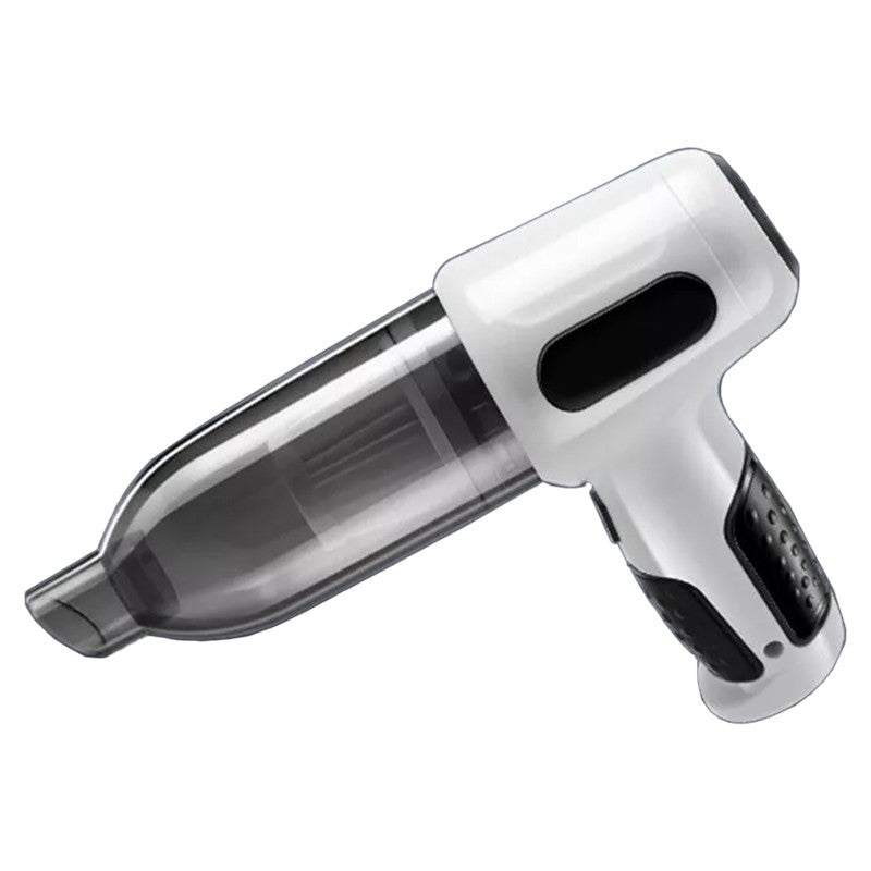 Aspirator Auto Tip Pistol, Kadeny, Aspirator cu Aspirare si Suflare, pentru Casa Masina, Multifunctional fara Fir, incarcare 4000mAh, Alb