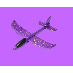 Avion Planor, Kaveny, Simplu, din Poliester, 48 cm, Violet