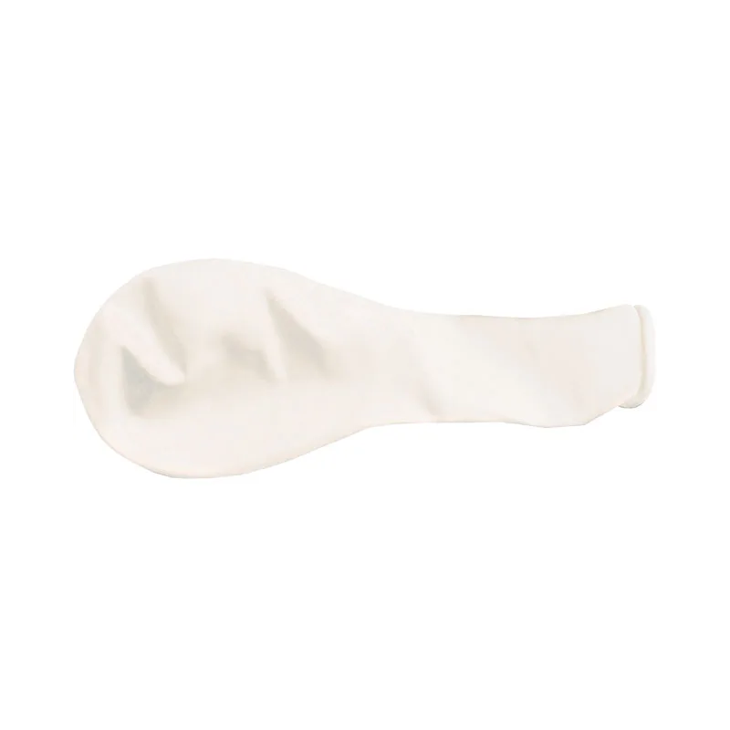 Baloane aniversare Fiorello, 25.4cm, alb metalizat, 170-2739, set 50 buc