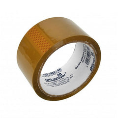 Banda adeziva Office-Cover, pentru ambalare, 48mm x 50yard, maro, acrilic