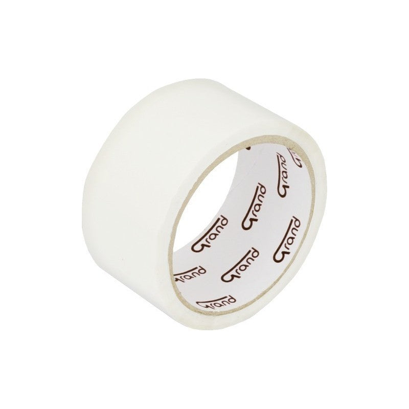 Banda adeziva Grand 130-1271, simpla, 48mm x 50m, alb, acrilic