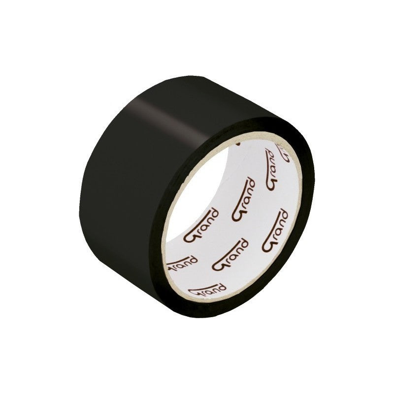 Banda adeziva Grand 130-1242, simpla, 48mm x 50m, negru, acrilic