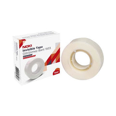 Banda adeziva Noki 1933, simpla, 19mm x 33m, transparent, acrilic