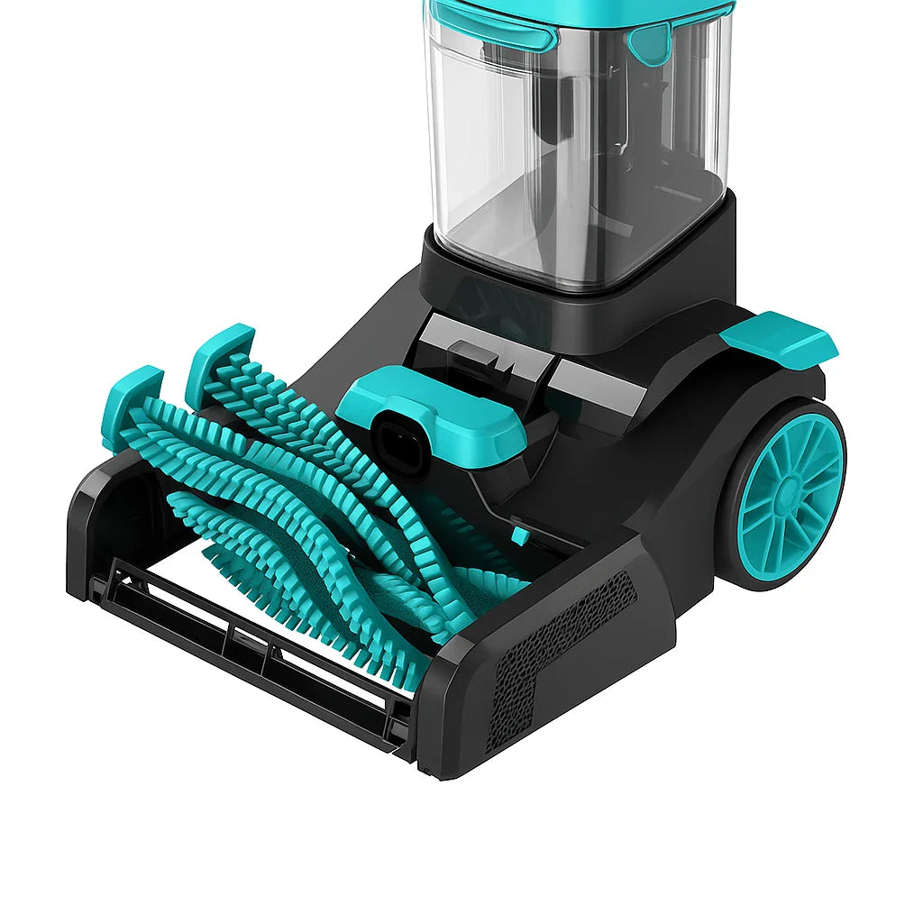 Aparat de Curatat Covoare HALEY HY-3916, 3600W, Rezervor Dublu, Incalzire Apa, Uscare Rapida, 7.2 kg, 2.1L / 1.6L Capacitate