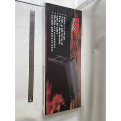 Gratar Portabil, Kadeny, Confectionat din Metal, pentru Picnic, Gradina, Terasa, Camping, Dimensiuni Reduse, 60x22x23 cm, Negru