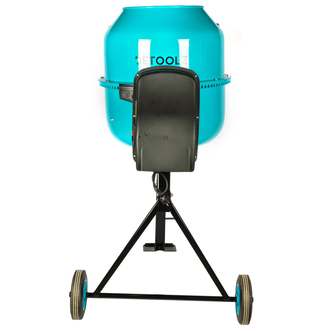 Betoniera Detoolz 200L, 1200W, cu roti si coroana de fonta