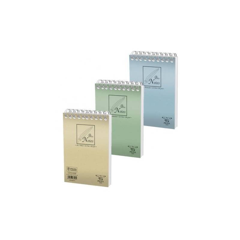 Blocnotes A4 Pigna Basic, 50 file, matematica, cu spira