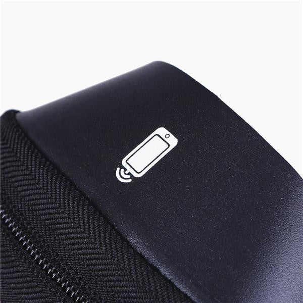 Borseta bicicleta impermeabila cu husa pentru telefon Kaveny, montare pe ghidon, compatibila cu telefoane de pana la 16 cm, spatiu depozitare, 18.5x9.5 cm, albastru
