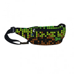 Borseta St.Majewski St.Right Pixel Gamer, 46256, negru/verde/maro