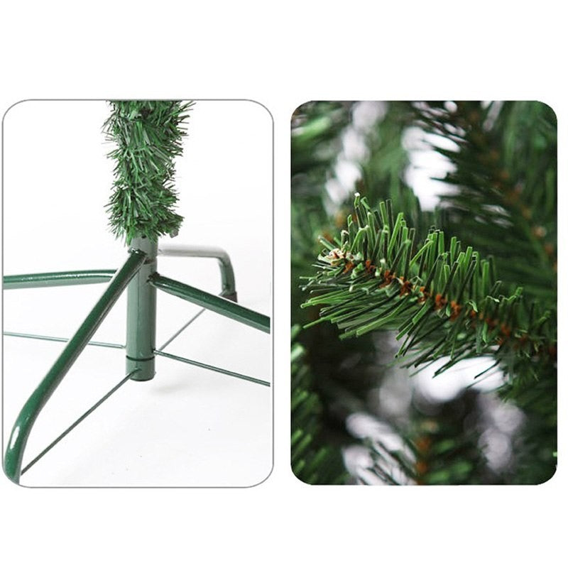 Brad Artificial de Craciun 1.8 m Verde cu Suport Plastic Inclus